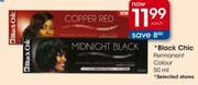 Black chic Permanent Colour-50ml each