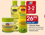 African Pride Maintenance Products (Excludes Relaxer Kits)-each