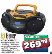 Bauer CD Boombox