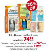Sally Hansen Diamond Strength or Miracle Care-Each