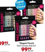 Elegant Touch Nail Candy Nail Art-Per Set