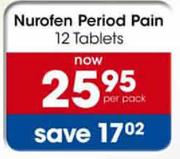 Nurofen Period Pain 12 Tablets-Per Pack