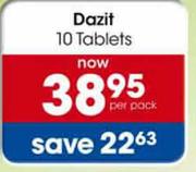 Dazit 10 Tablets-Per Pack