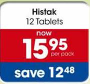 Histak 12 Tablets-Per Pack