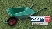 Garden Pro Flat Pan Wheelbarrow