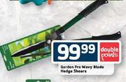 Garden Pro  Wavy Blade Hedge Sheers