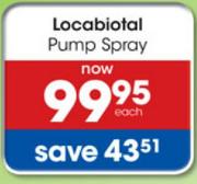 Locabiotal Pump Spray