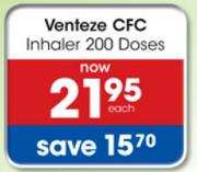 Venteze CFC Inhaler-200 Doses