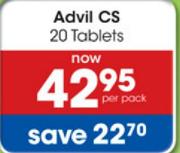 Advil CS-20 Tablets