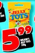 Wilson's Jelly Tots-100gm