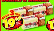 Bakers Tennis Beskuitjies-200gm-3's