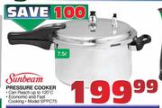Sunbeam Pressure Cooker(SPPC75)