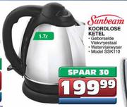 Sunbeam Koordlose Ketel-1.7Ltr(SSK110)