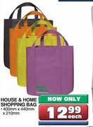 House & Home Shopping Bag-400mm x 440mm x 210mm Each