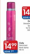 Coty Perfumed Body Spray-90ml