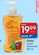 Clicks Liquid Handwash-500ml
