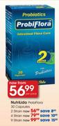 NutriLida ProbiFlora 2 Strain Capsules-30 per pack