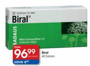 Biral Tablets-40 per pack