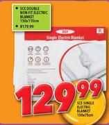 SCE Single Electric Blanket-150X75Cm