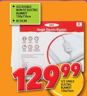 Special SCE Double Non Fit Electric Blanket 150X110Cm m.guzzle .za
