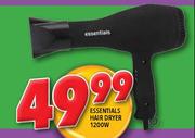 Essentials Hair Dryer-1200W