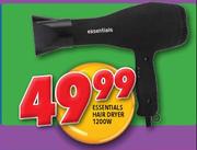 Essentials Hair Dryer-1200W