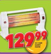 SCE 3-Bar Quartz Heater