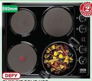 Defy Slimline Solid Hob-592mm