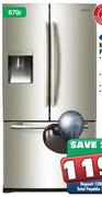 Samsung Metallic Fridge-670Ltr.