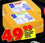 Clover Vacuum Packed Cheese Assorted-800g Each