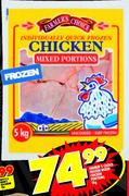 Farmer's Choice Frozen Mixed Chicken Portions-5kg