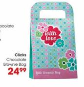 Clicks Chocolate Brownie Bag