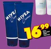 Nivea Face & Body Creme-100ml each