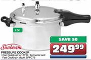 Sunbeam Pressure Cooker-7.5ltr
