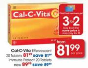 Cal-C-Vita Effervescent Immune Protect-20 Tablets