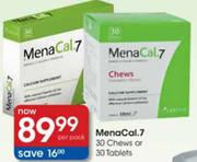 MenaCal.7 30 Chews Or 30 Tablets