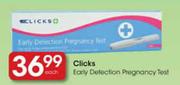 Cllicks Early Defection Pregnancy Test