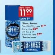 Deep Freeze Cold Spray