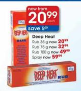 Deep Heat Spray