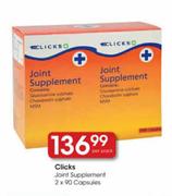 Clicks Joint Supplement-2 x 90 Capsules