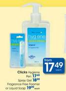 Clicks Spray Gel