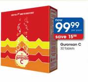 Guronsan C-30 Tablets