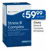 Clicks Stress-B Complex-60 Tablets