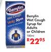 Benylin Wet Cough Syrup For Adults Or Children-100ml