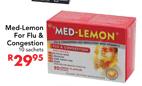 Med-Lemon For Flu & Congestion-10 Sachets