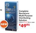 Complete RevitaLens Multi-Purpose Disinfecting Solution-240ml