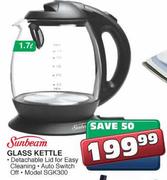 Sunbeam Glass Kettle-1.7ltr