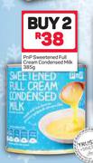 PnP Sweetened Full Cream Condenced Milk-2x385g
