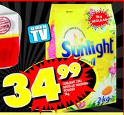 Sunlight 2In 1 Regular Washing Powder-2Kg
