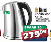 Bauer Koordlose Ketel(HB3106)-1.7Ltr